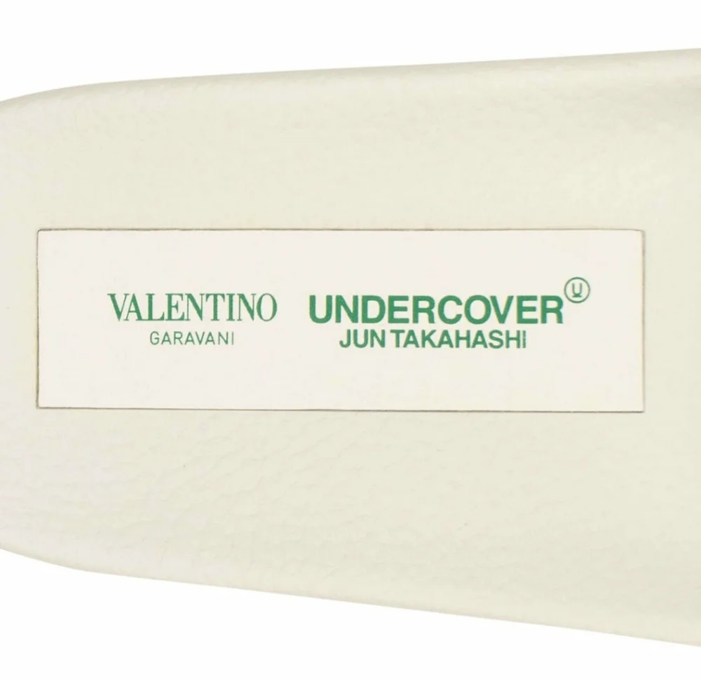 NIB Valentino UFO Face Pool Slides Undercover Jun Takahashi Collaboration EU 41